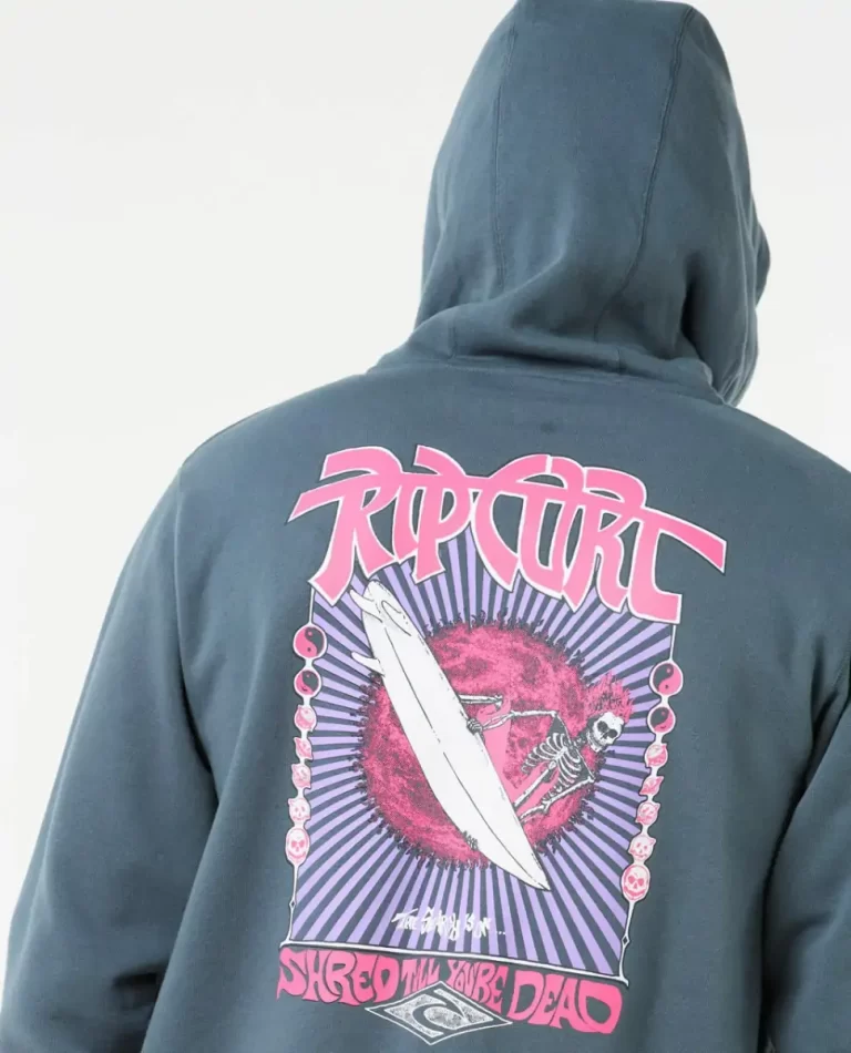 Shred Zip Through Rip Curl Mens Hoodies & Fleece - Image 5