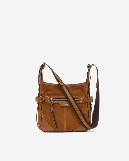 Sierra Hobo S Bag Isabel Marant Women Cognac Crossbody Bags