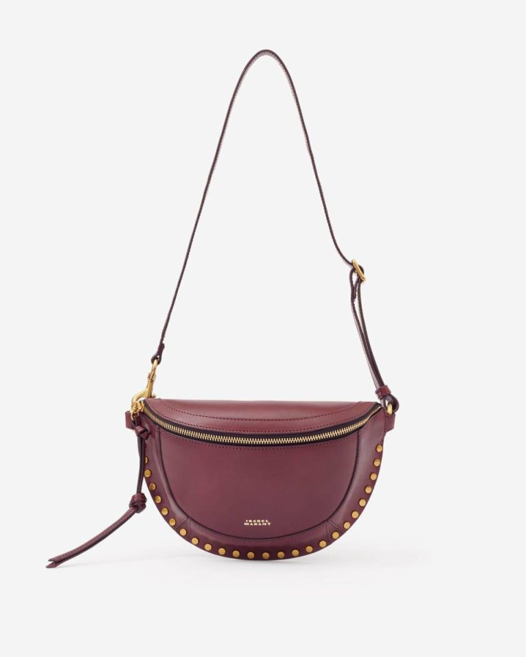 Skano Belt Bag Burgundy Women Belt Bags Isabel Marant - Image 3