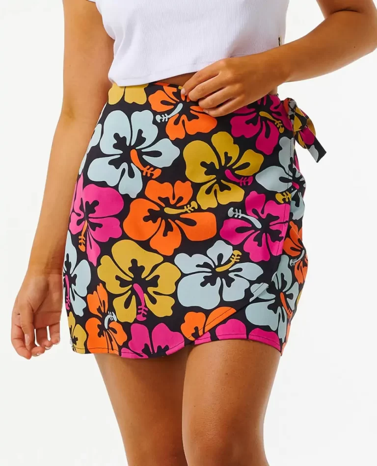 Skirts Women Hibiscus Heat Wrap Skirt Rip Curl