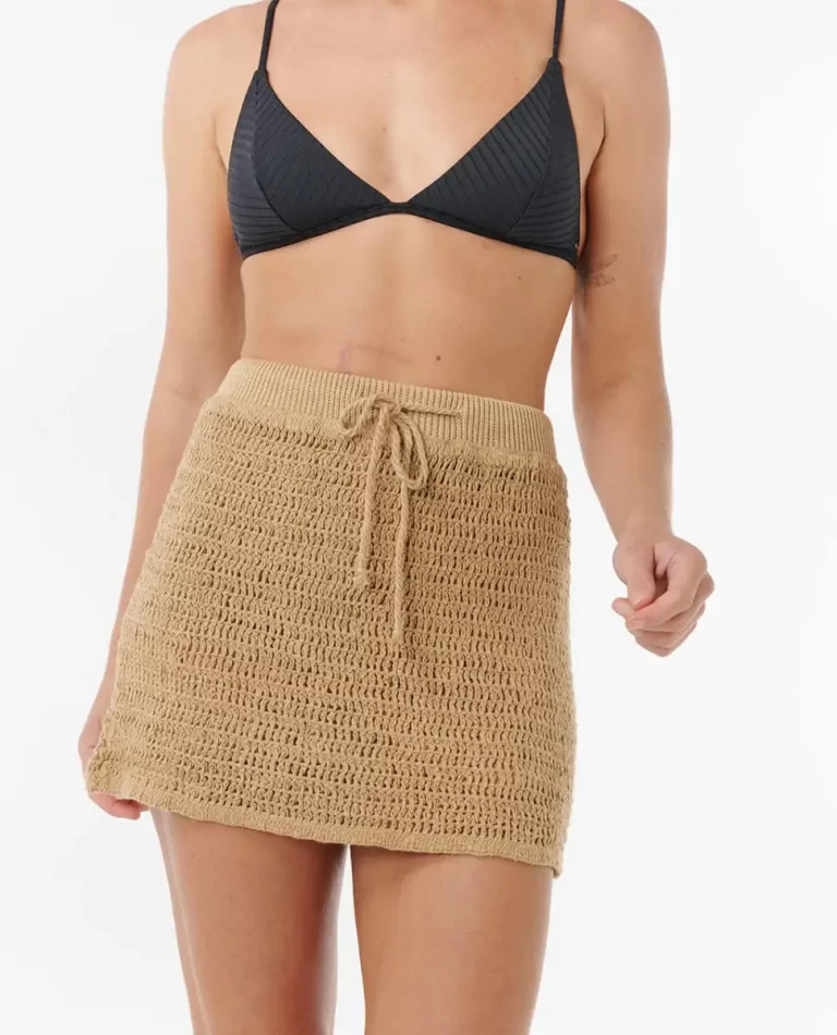 Soleil Crochet Mini Skirt Skirts Women Rip Curl - Image 4