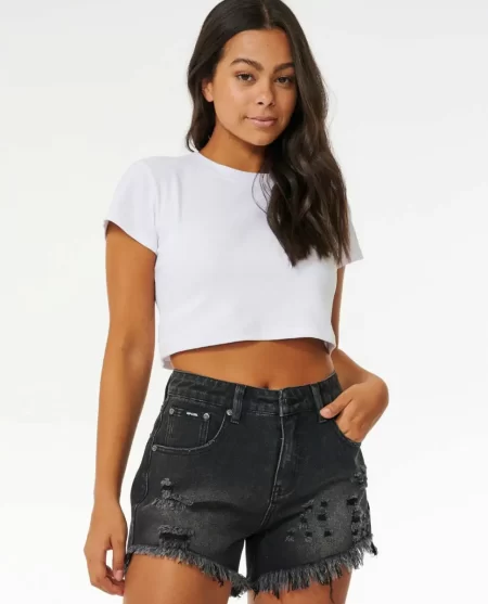 Sophie Denim Short Ii Rip Curl Women Shorts
