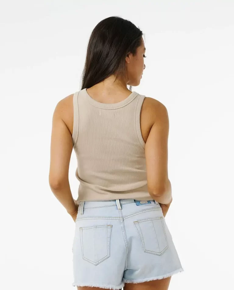 Sounds Wave Ribbed Tank Top Tees & Tanks Women Rip Curl - Image 3