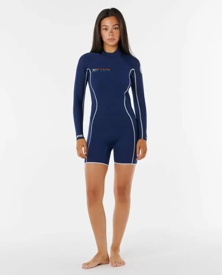 Springsuits Stephanie Gilmore Dawn Patrol Back Zip Long Sleeve 2Mm Springsuit Women Rip Curl - Image 4