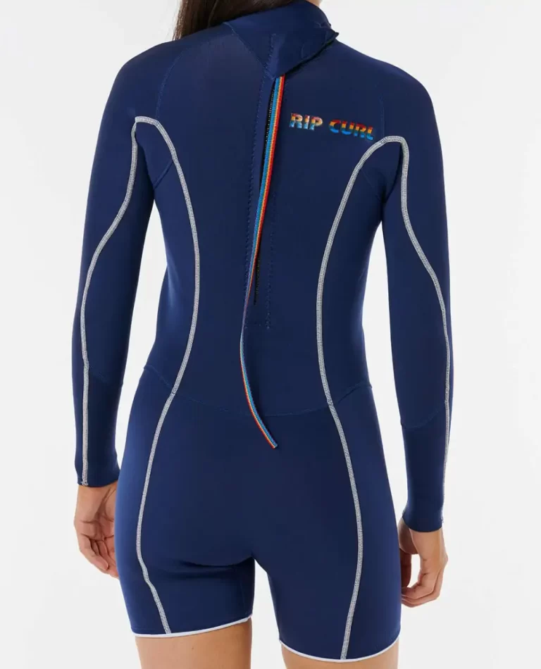 Springsuits Stephanie Gilmore Dawn Patrol Back Zip Long Sleeve 2Mm Springsuit Women Rip Curl - Image 5