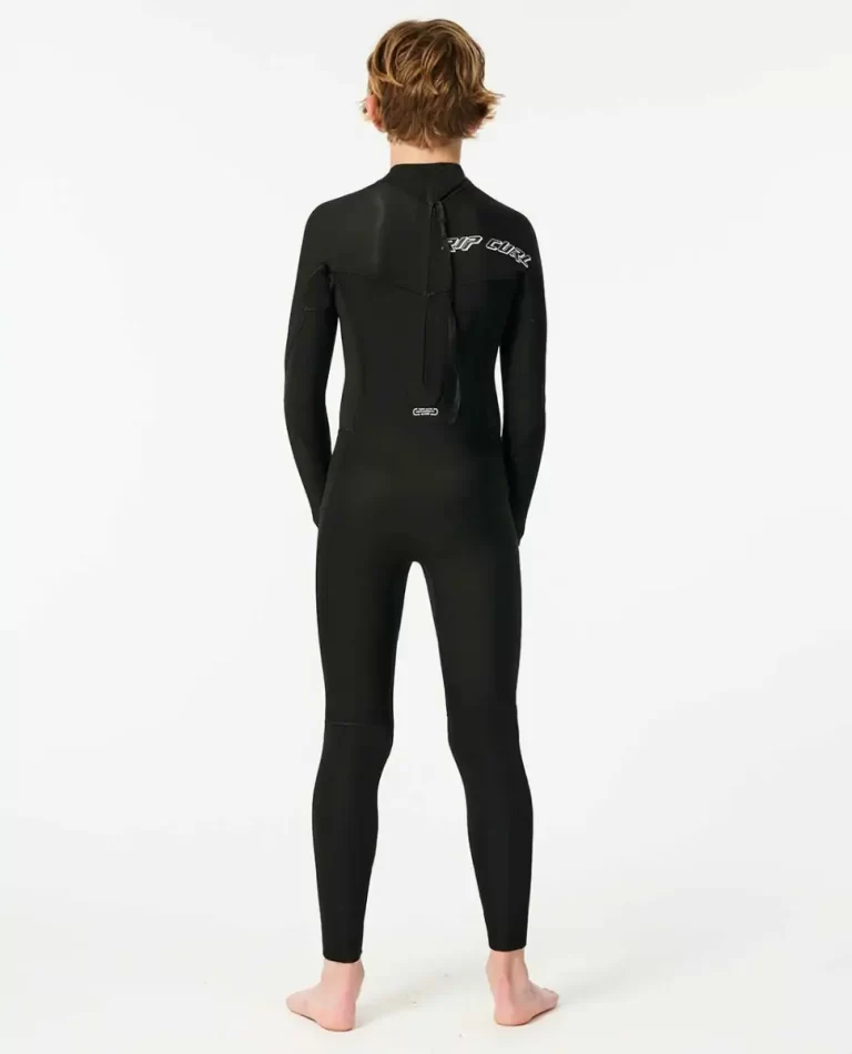 Steamers Rip Curl Junior Dawn Patrol Back Zip 3/2Fullsuit Wetsuit Kids - Image 3