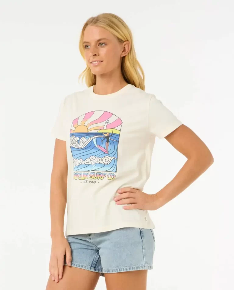 Stringers Standard Tee Tees & Tanks Rip Curl Women - Image 2