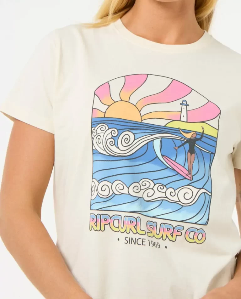 Stringers Standard Tee Tees & Tanks Rip Curl Women - Image 5