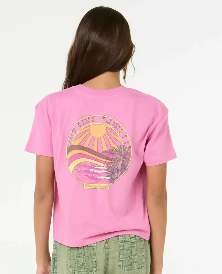 Sun & Sea Crop Tee Tops & Tees Kids Rip Curl - Image 3