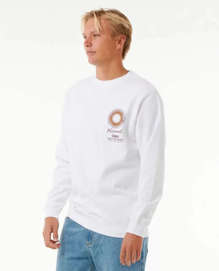 Sunset Desto Crew Rip Curl Hoodies & Fleece Mens - Image 2