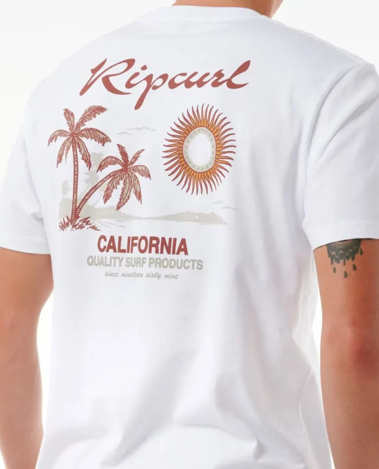 Sunset Desto Tee Tees & Tanks Mens Rip Curl - Image 5
