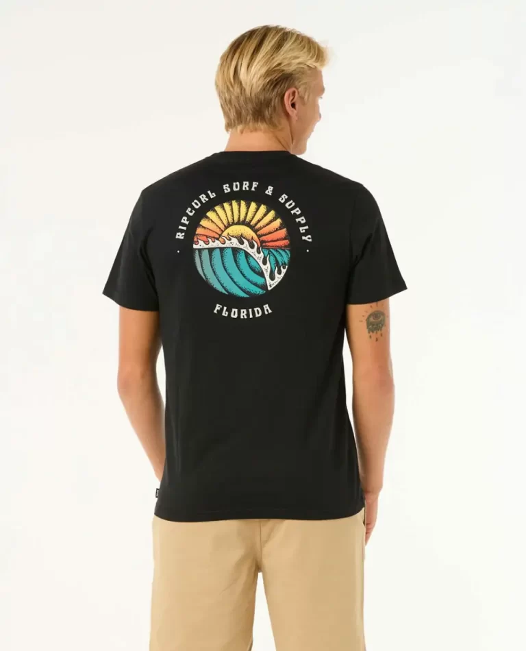 Sunsets Destination Tee Tees & Tanks Rip Curl Mens - Image 3