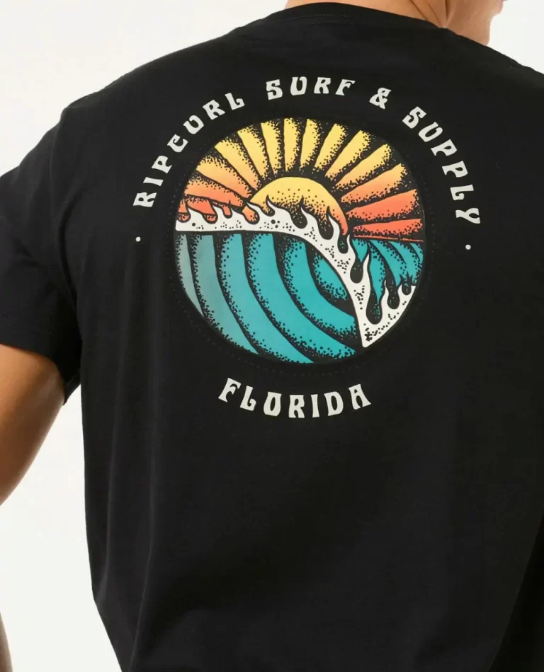 Sunsets Destination Tee Tees & Tanks Rip Curl Mens - Image 5