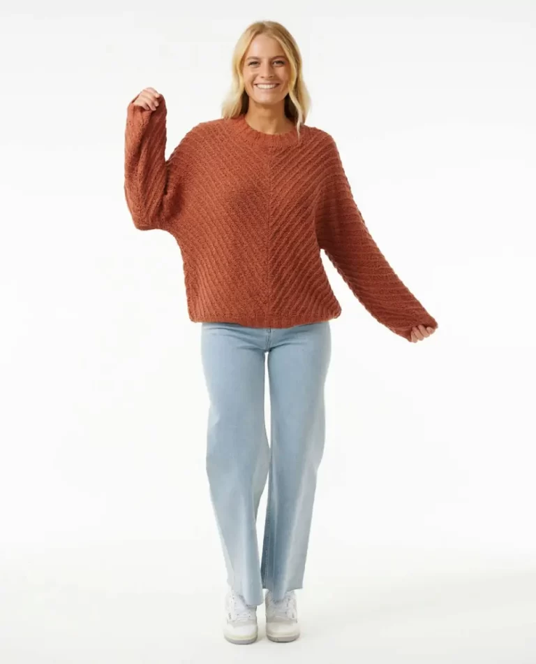 Sweaters Women Rip Curl Classic Surf Knit Crew - Image 4