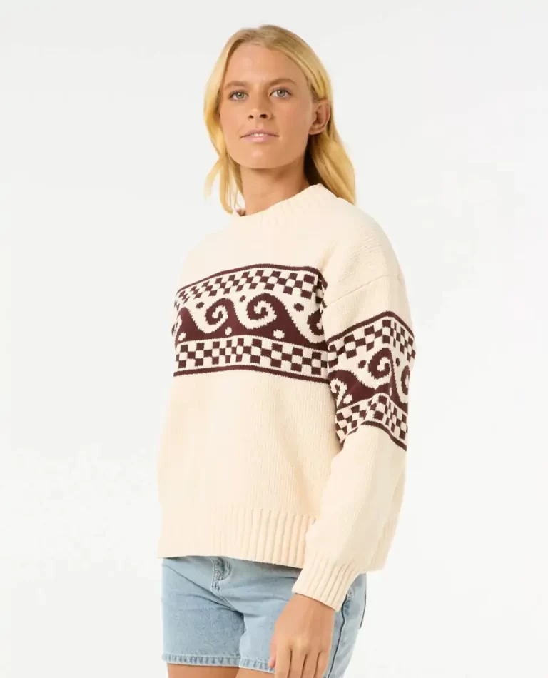Sweaters Women Rip Curl Soleil Knit Crew - Image 2