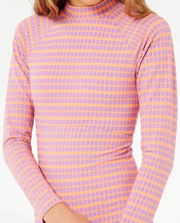 Swimwear Rip Curl Neon Isles Plaid Surfsuit Kids - Image 5