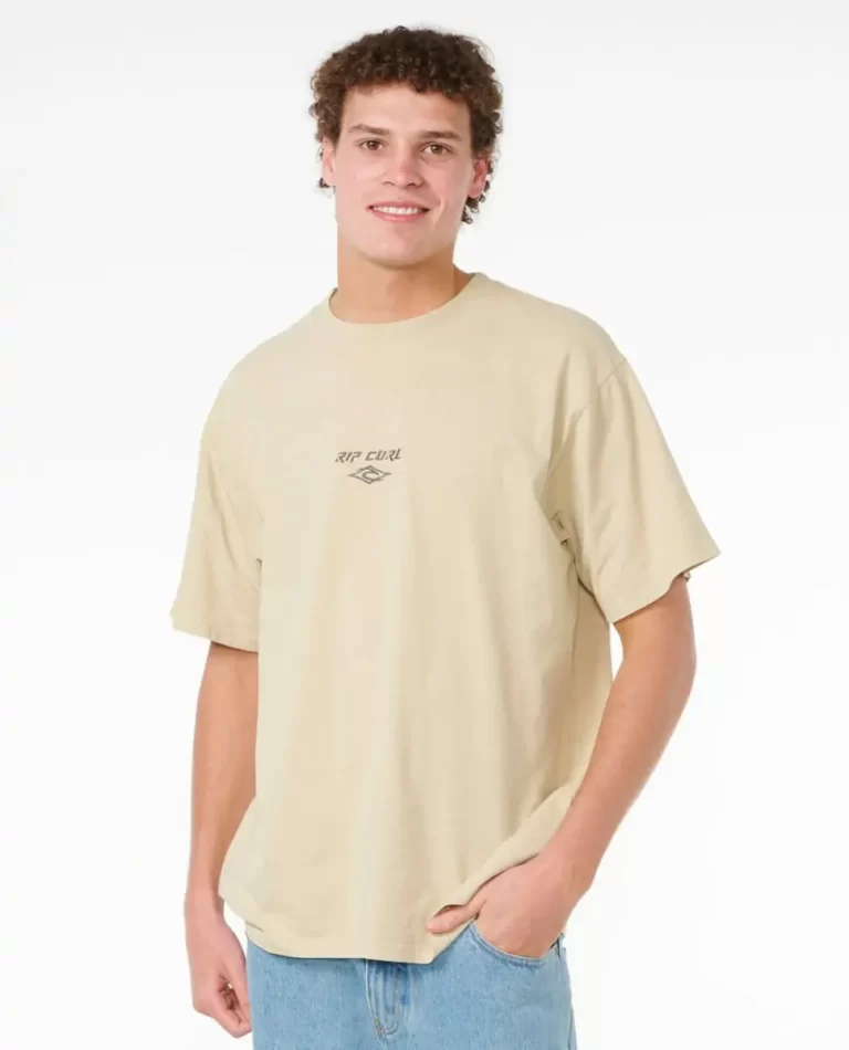 Tees & Tanks Fade Out Embroid Tee Rip Curl Mens - Image 2