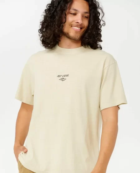 Tees & Tanks Fade Out Embroid Tee Rip Curl Mens