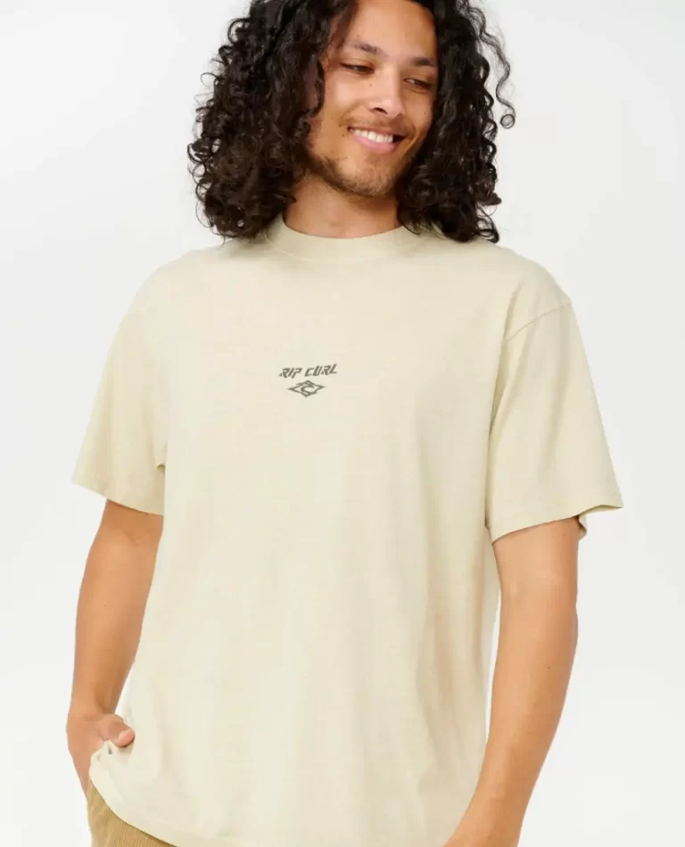 Tees & Tanks Fade Out Embroid Tee Rip Curl Mens