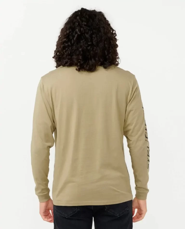 Tees & Tanks Fade Out Icon Long Sleeve Tee Mens Rip Curl - Image 3
