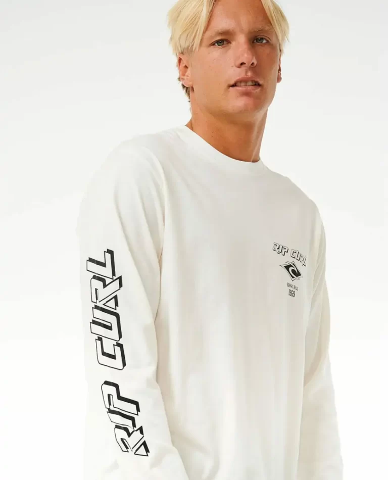 Tees & Tanks Fade Out Icon Long Sleeve Tee Rip Curl Mens