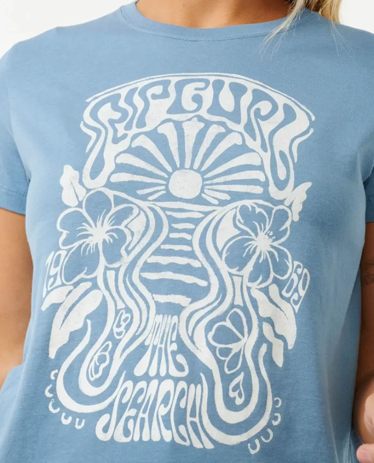 Tees & Tanks High Tide Psychic Standard Tee Women Rip Curl - Image 5