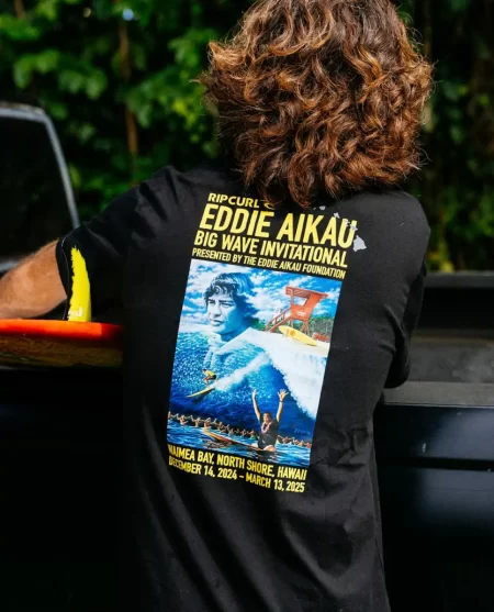 Tees & Tanks Mens Eddie Would Go Poster Tee Rip Curl
