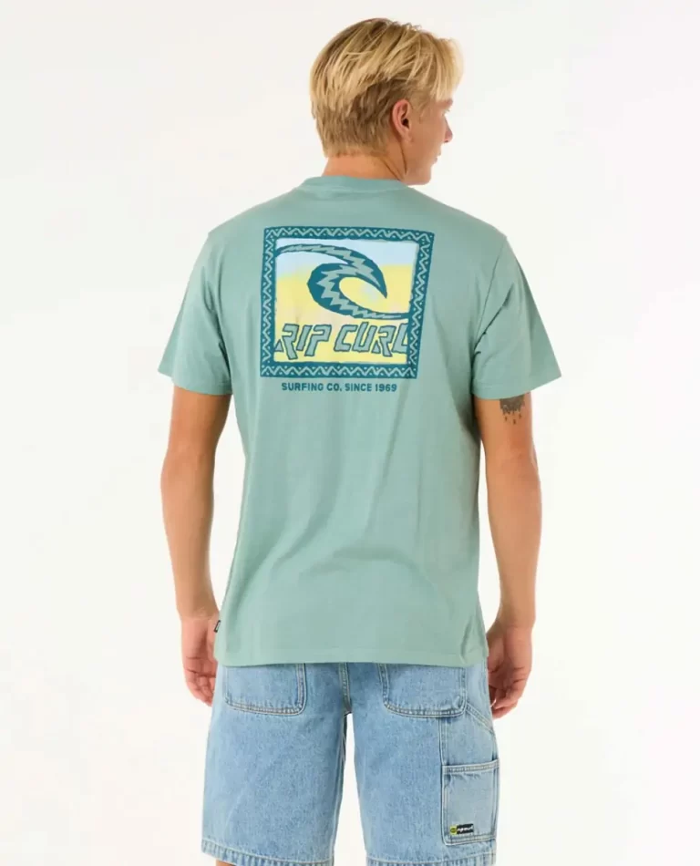 Tees & Tanks Mens Raw Energy Trad Tee Rip Curl - Image 3