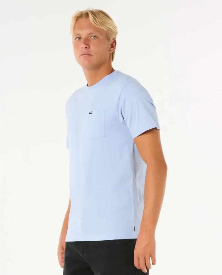 Tees & Tanks Mens Rip Curl Plain Pocket Tee - Image 2