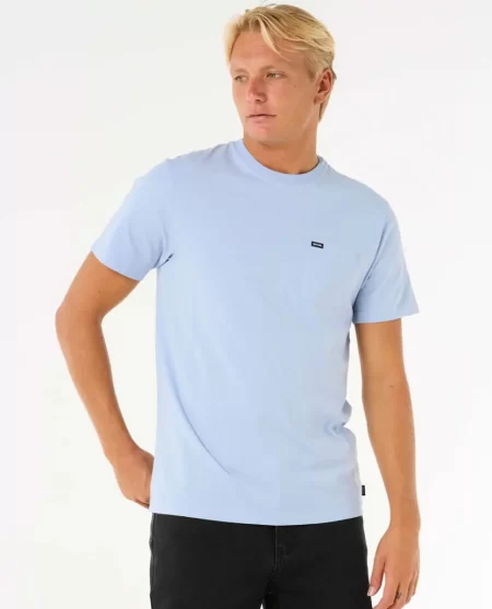 Tees & Tanks Mens Rip Curl Plain Pocket Tee