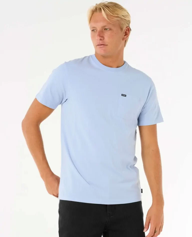 Tees & Tanks Mens Rip Curl Plain Pocket Tee