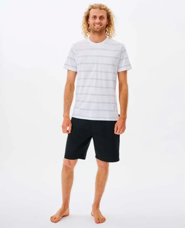Tees & Tanks Mens Rip Curl Plain Stripe Tee - Image 4