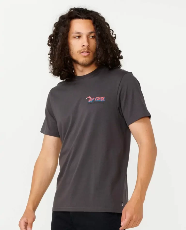Tees & Tanks Mens Rip Curl Psych Santa Tee - Image 2