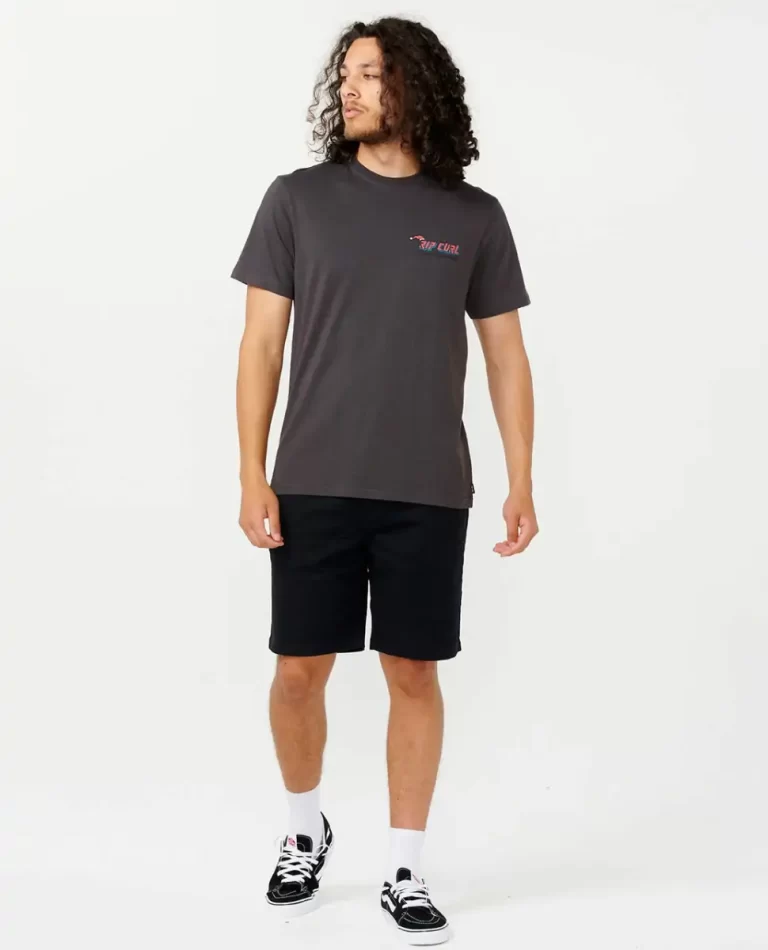 Tees & Tanks Mens Rip Curl Psych Santa Tee - Image 4