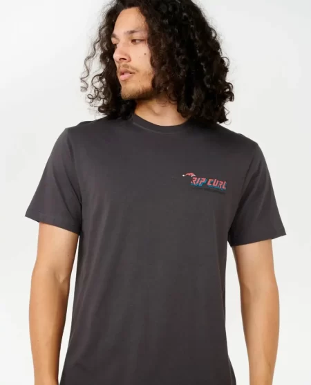 Tees & Tanks Mens Rip Curl Psych Santa Tee