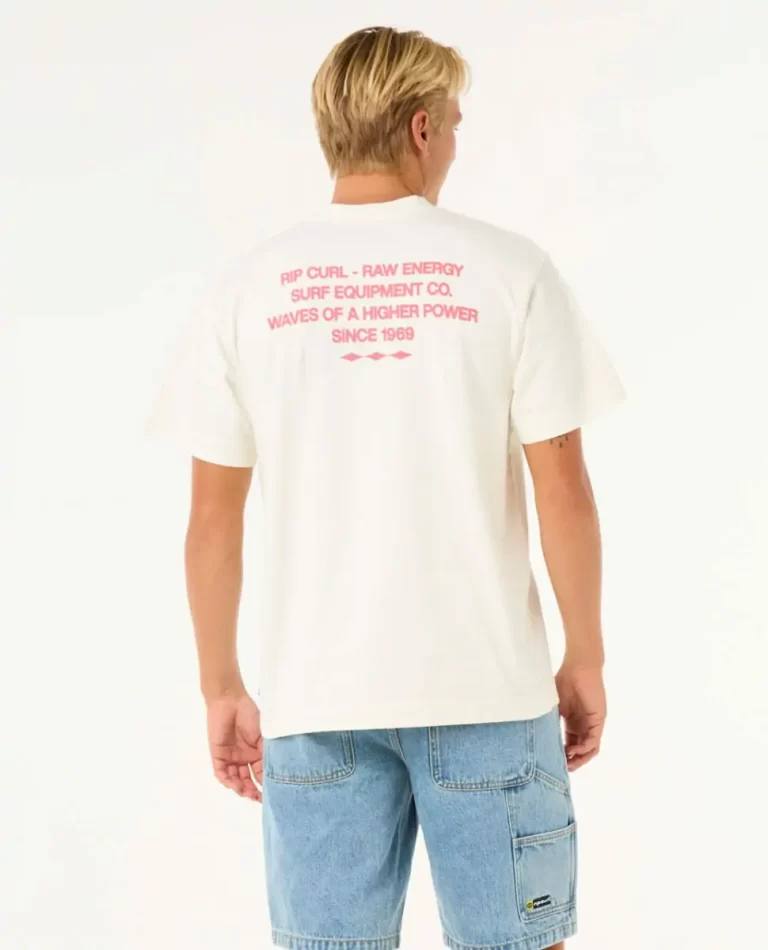 Tees & Tanks Mens Rip Curl Raw Energy Dolphin Tee - Image 3