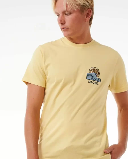 Tees & Tanks Mens Rip Curl Saltwater Culture Hazey Tee
