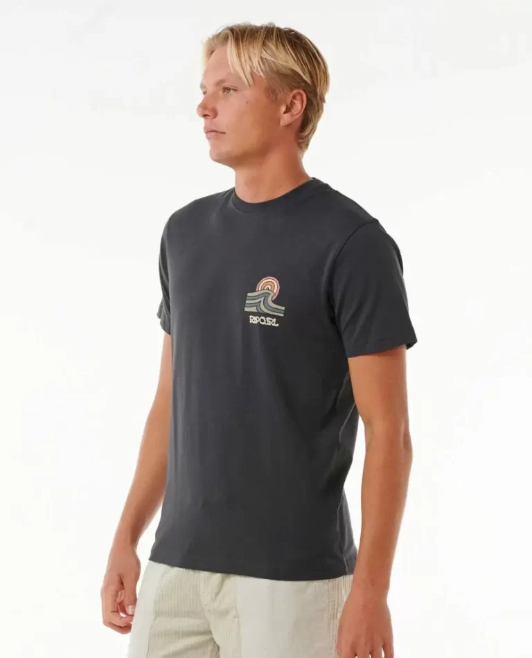 Tees & Tanks Mens Rip Curl Saltwater Culture Hazey Tee - Image 2