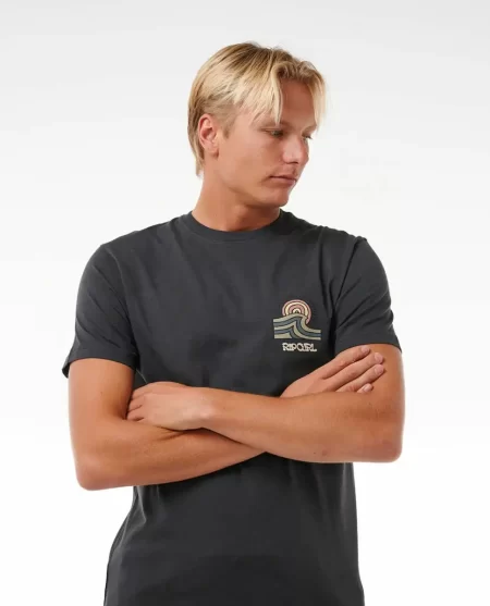 Tees & Tanks Mens Rip Curl Saltwater Culture Hazey Tee