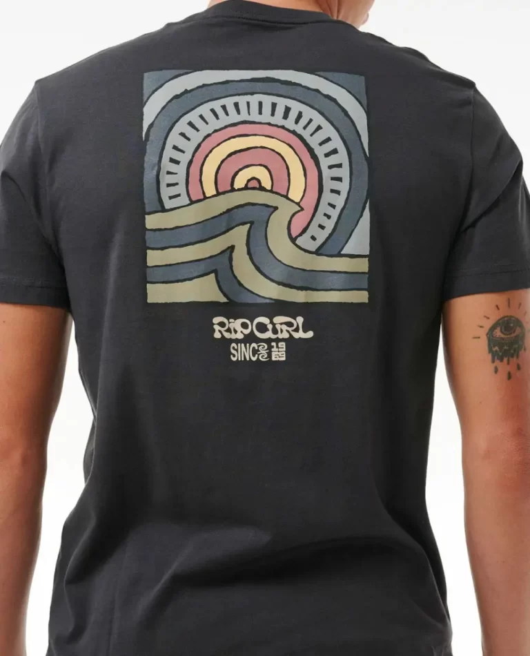 Tees & Tanks Mens Rip Curl Saltwater Culture Hazey Tee - Image 5