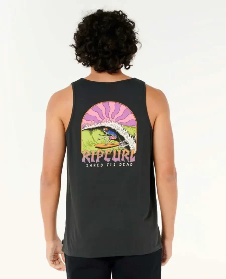 Tees & Tanks Mens Rip Curl Shred Till Tank