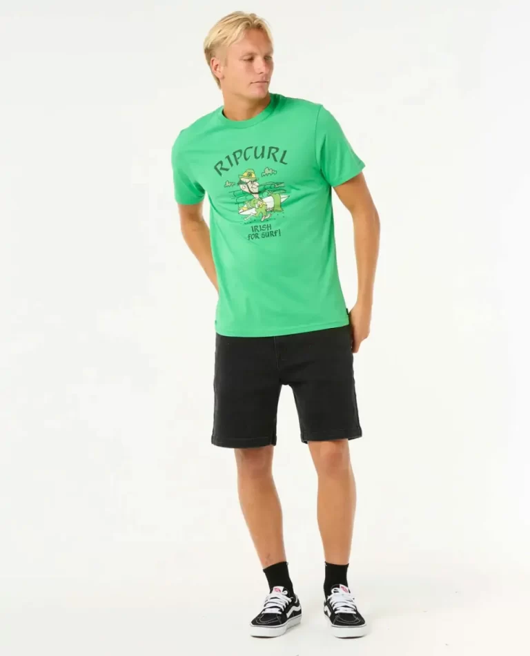Tees & Tanks Mens Rip Curl St Patricks Tee - Image 4