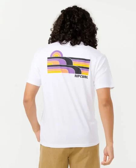 Tees & Tanks Mens Rip Curl Surf Revival Line Up Tee