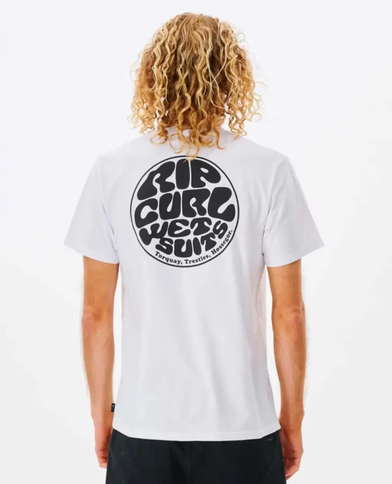 Tees & Tanks Mens Rip Curl Wetsuit Icon Tee - Image 3