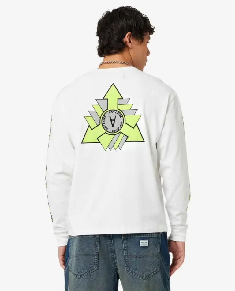 Tees & Tanks Mens Rip Curl X Abrand Long Sleeve Arrows Tee - Image 4