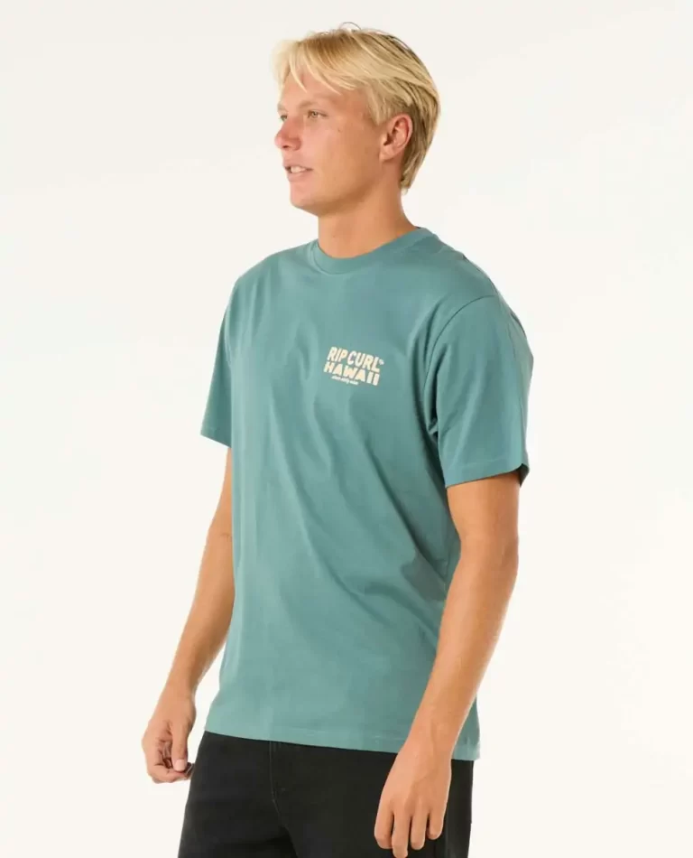 Tees & Tanks Mens Stamp Destination Tee Rip Curl - Image 3