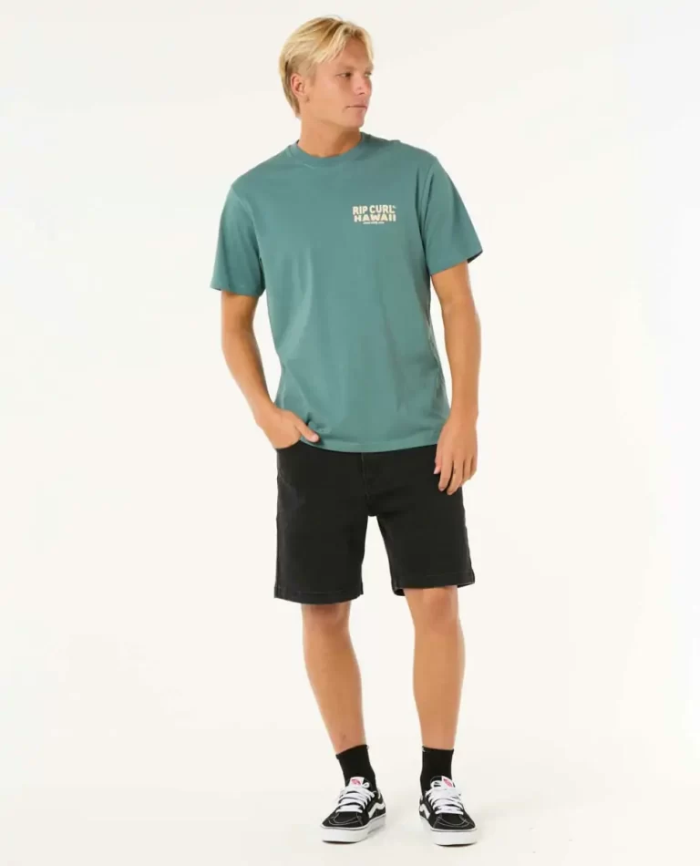 Tees & Tanks Mens Stamp Destination Tee Rip Curl - Image 4
