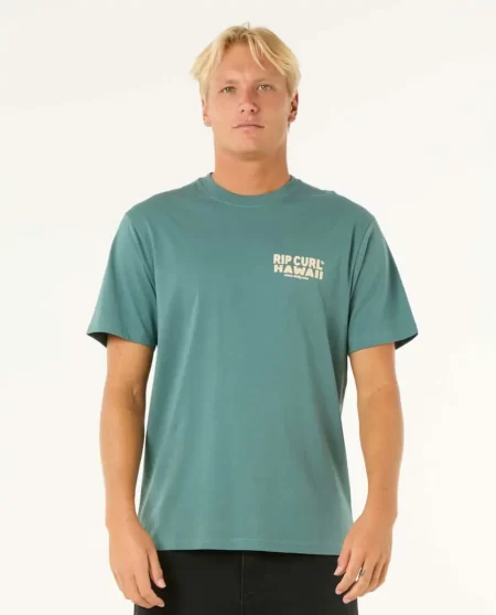 Tees & Tanks Mens Stamp Destination Tee Rip Curl