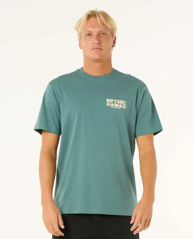 Tees & Tanks Mens Stamp Destination Tee Rip Curl