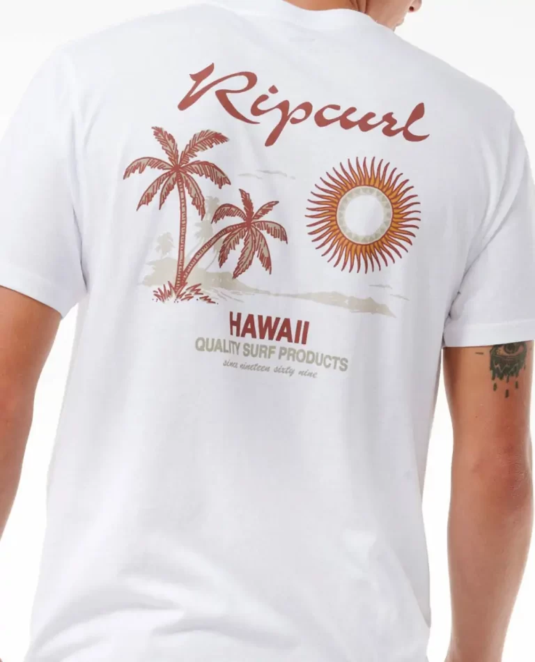 Tees & Tanks Mens Sunset Desto Tee Rip Curl - Image 5